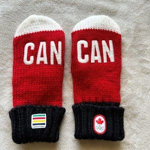 Canada Maple Leaf Olympic Team Winter Gloves